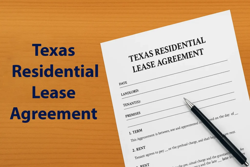 Texas Residential Lease Agreement